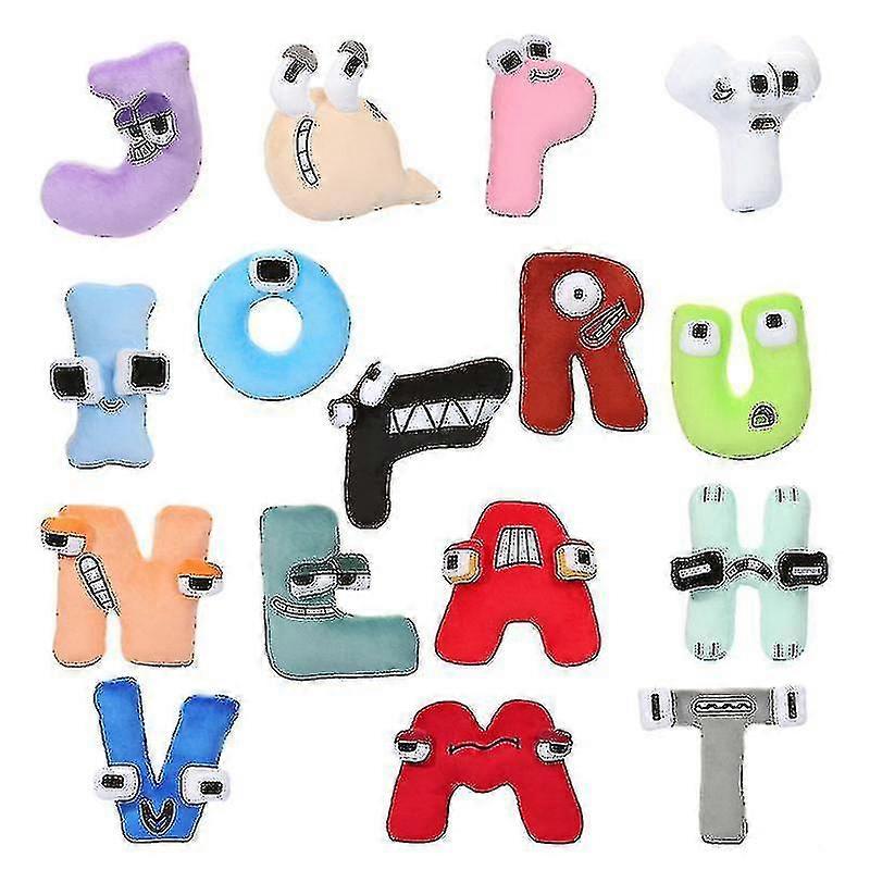 Alphabet Lore Alphabet Legend Plush Pillow Doll Children'S Enlightenment Educational Doll