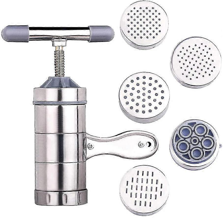 ידני נודלס יצרנית נירוסטה לחץ פסטה מכונת קראנק חותך עושה ספגטי