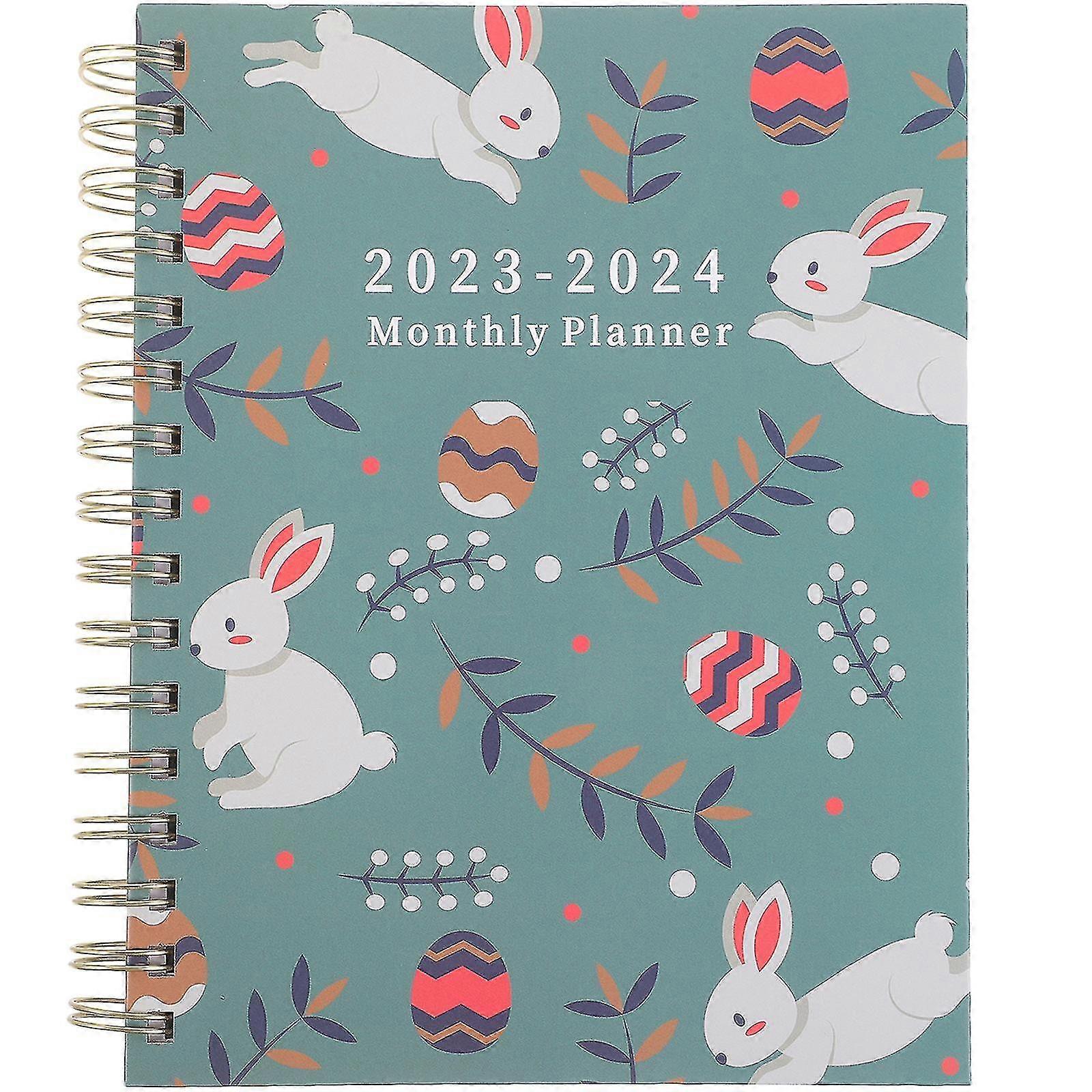 Monthly Planner Notebook Planner Notepad Portable Planner A5 Planner Rabbit Printing Cover Notepad