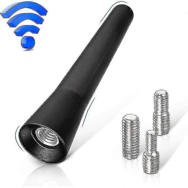 Antena Auto FM DAB Antena de Rádio Automotivo 6,5 cm Mini Antena Automotiva Curta com Função de Recepção Poderosa de FM/AM/DAB