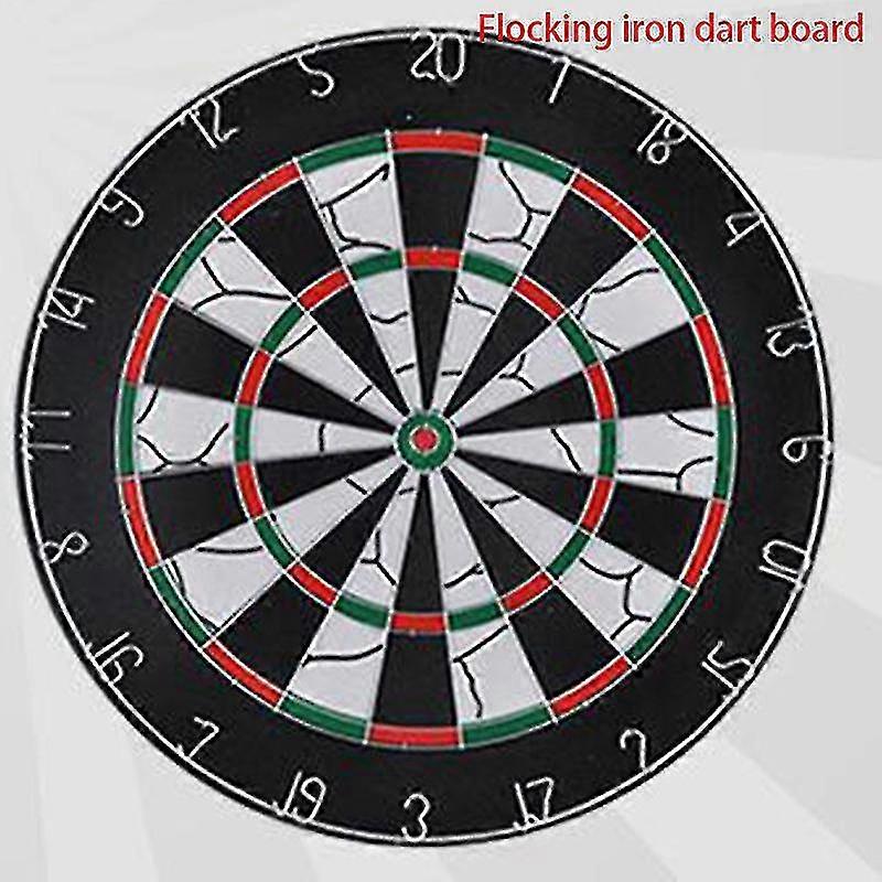 Dart Board 18inch Double Sided Flocking Professional Metal Tip Indoor Dart Board-9