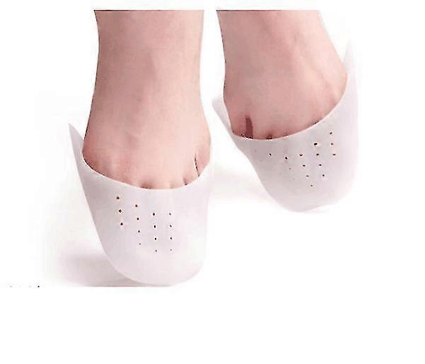 KINZON 2 çift bouchons d'orteils blancs, mtatarsien silikon Ayak koruma pedi, kalloslar ve burun delikleri, düğmeler d