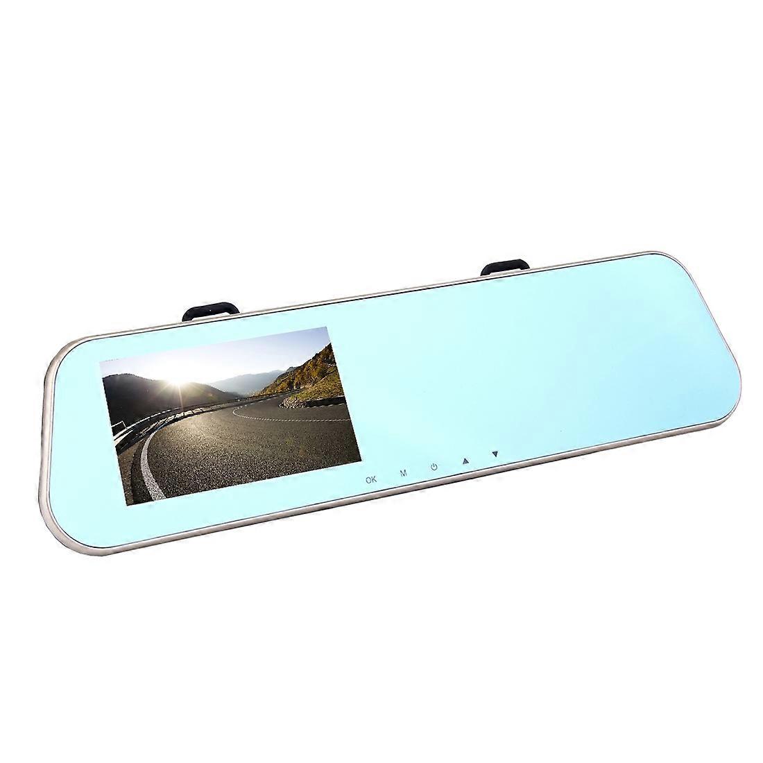 Left Screen Display Rearview Mirror Vehicle DVR