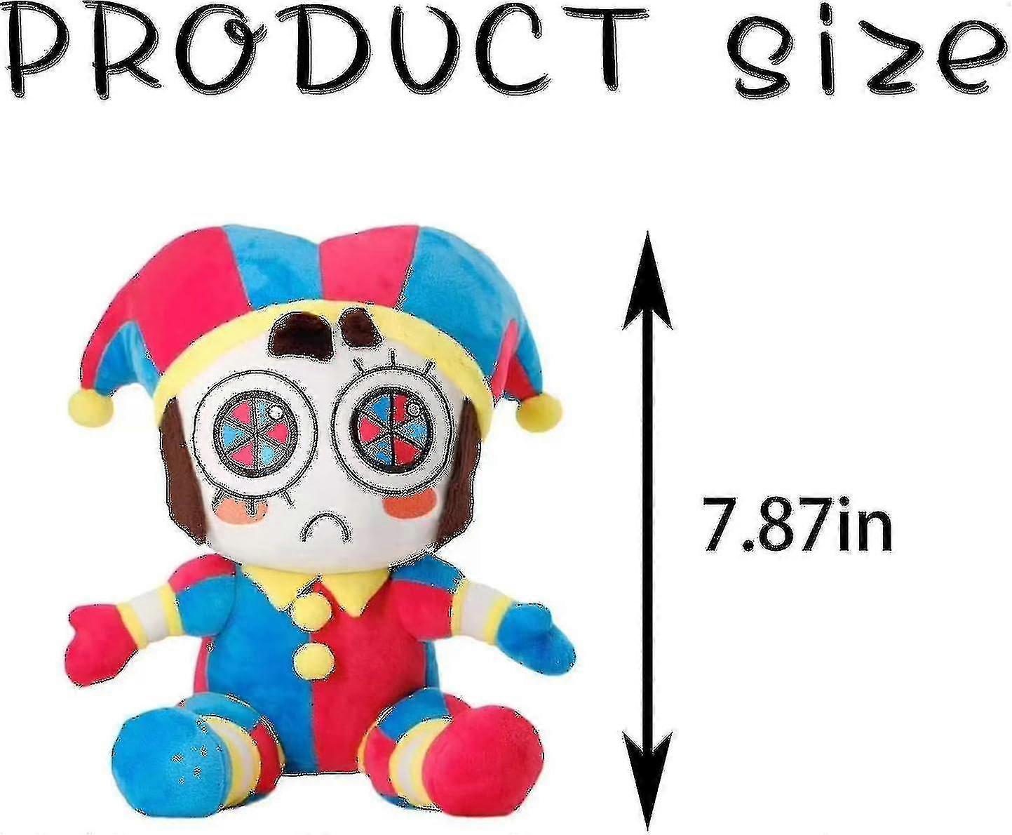 Digital Circus Plush,the Amazing Pomni And Jax Plushies Toy,new Digital Circus Stuffed Plush Toys,cartoon Image Pillow Gifts