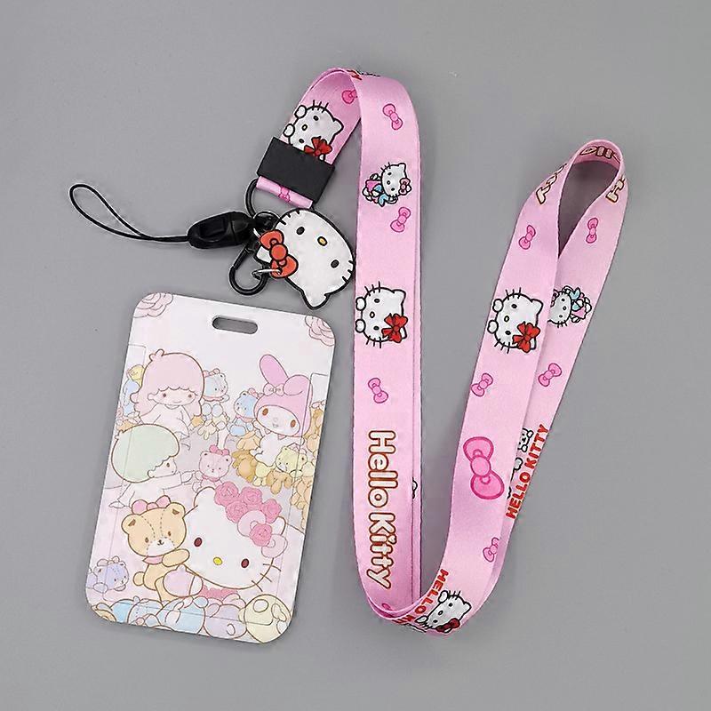 1 Set Anime Card Casi Carta Cordino Chiave Cordino Cosplay Badge Carte D'identità Titolari Cinghie Da Collo Portachiavi KT-21 ·