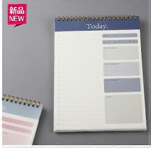 3Pcs Portable Planner Notepad Daily Planner Students Memo Notepad To Do List Planner Notepad