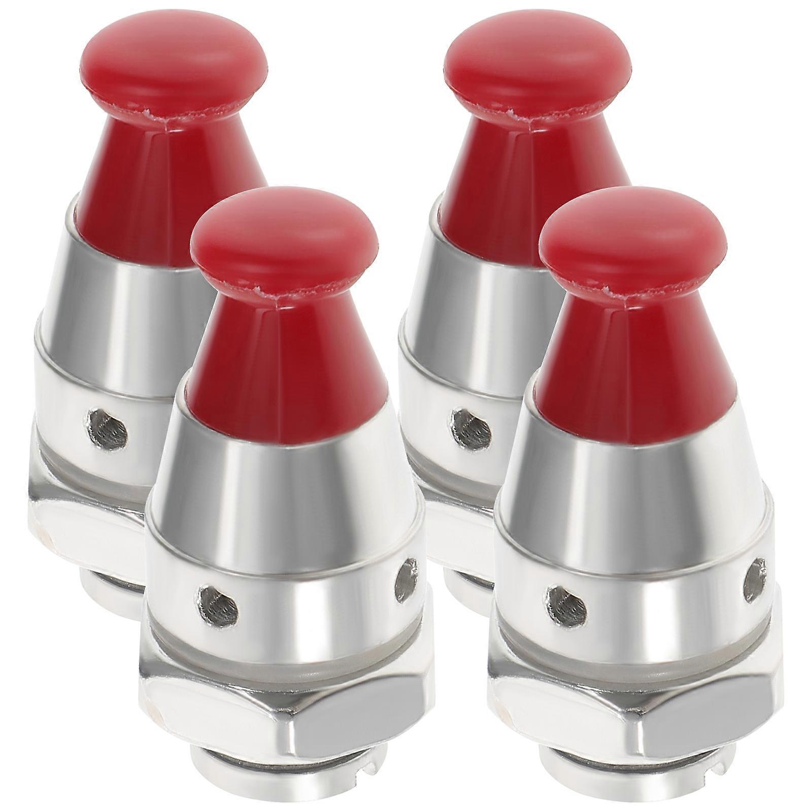 4 st Tryckkokarventil Kök Tryckkokare Säkerhetsventil Byte Begränsningsventil