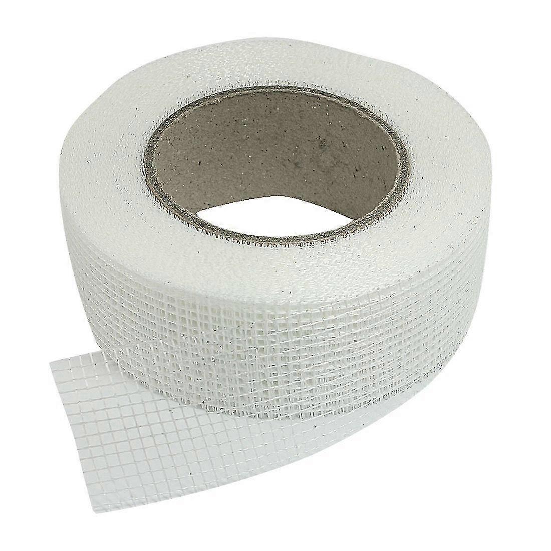 Self-adhesive White Fiberglass Mesh Tape For Cracks Holes