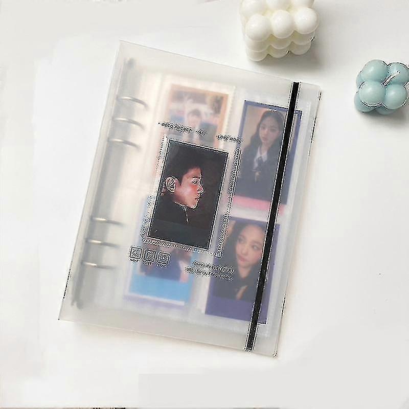 A5 Photocard Binder Diy Photocard Collect Book Idol Polaroid Album  Scrapbook Kpop Photo Album Journal Notebook Card Binder | Fruugo NO