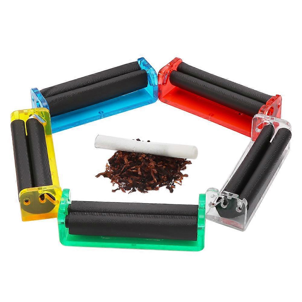 1pcs 110mm Plastic Cigarette Rollers Manual Plastic Rolling Portable Easy to Operate Dry Cigarette Rollers