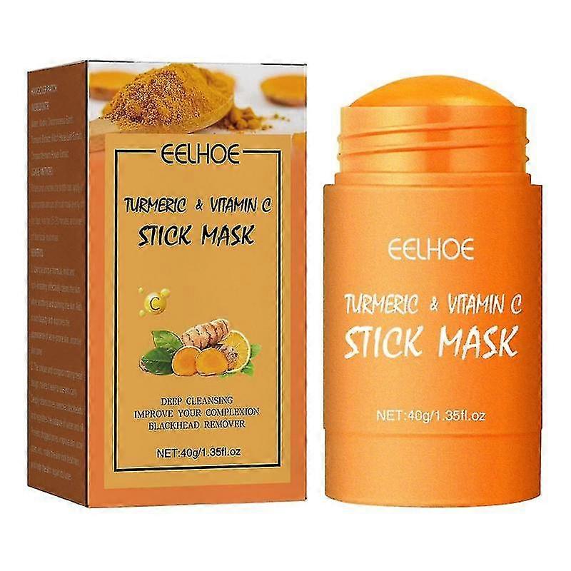 Κουρκούμη Αργίλου Μάσκα Stick Blackhead Αφαίρεση Καθαρισμός Επούλωση Λάσπη Masque Απαλή Προσώπου Για τις Γυναίκες Προϊόντα Περιποίησης Δέρματος