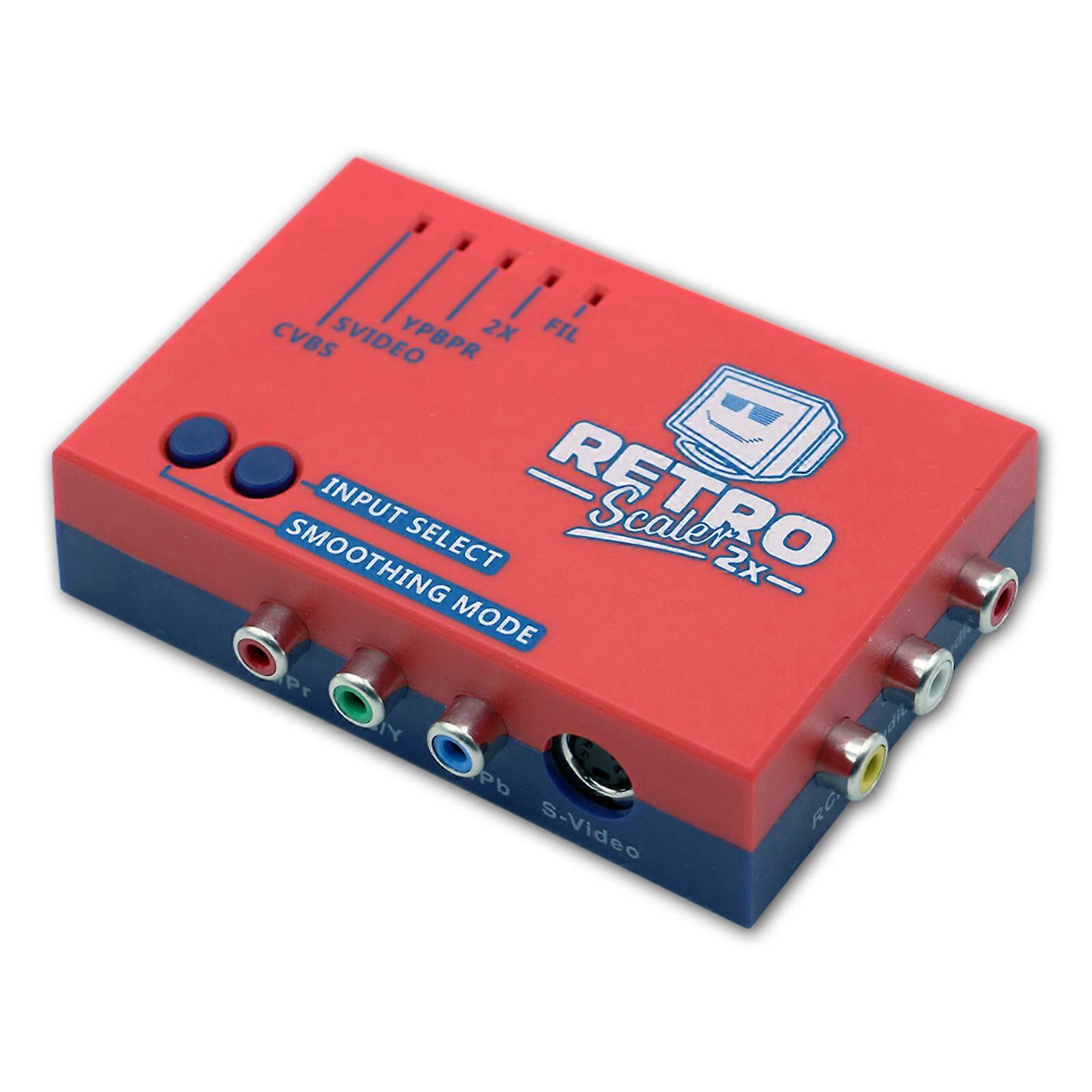 forPS2/N64/NES Game Console A/V to HDMI-compatible Converter & Line-doubler