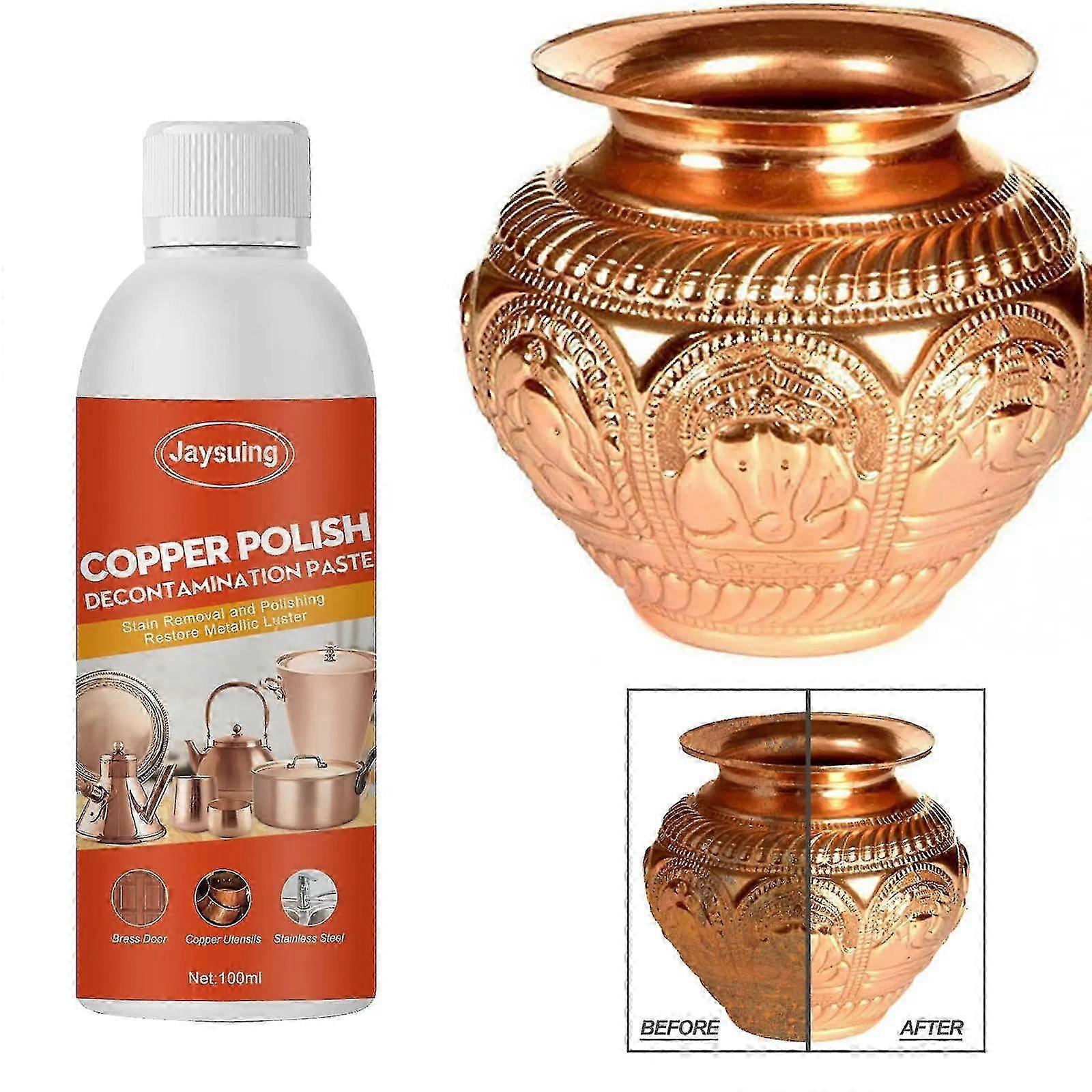 Rust Stain Removal Liquid Reduce Copper Ware Rusting Oxidation Restore Brass Gloss Decontamination Derusting Copper Polish Agent_fc24