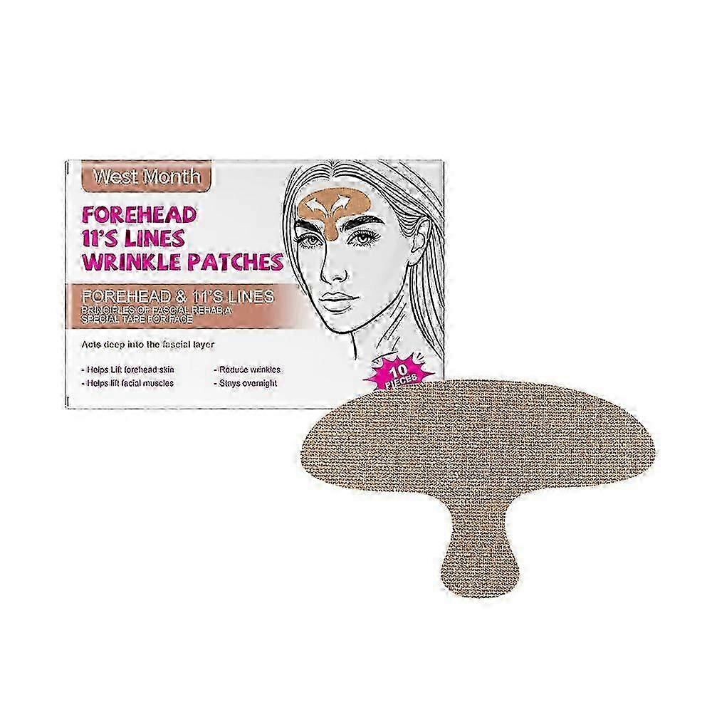 Forehead Wrinkle Patches Face Mask Head Lines Remover Masks Lifting Anti-Aging Forehead Line Removal Gel Patch