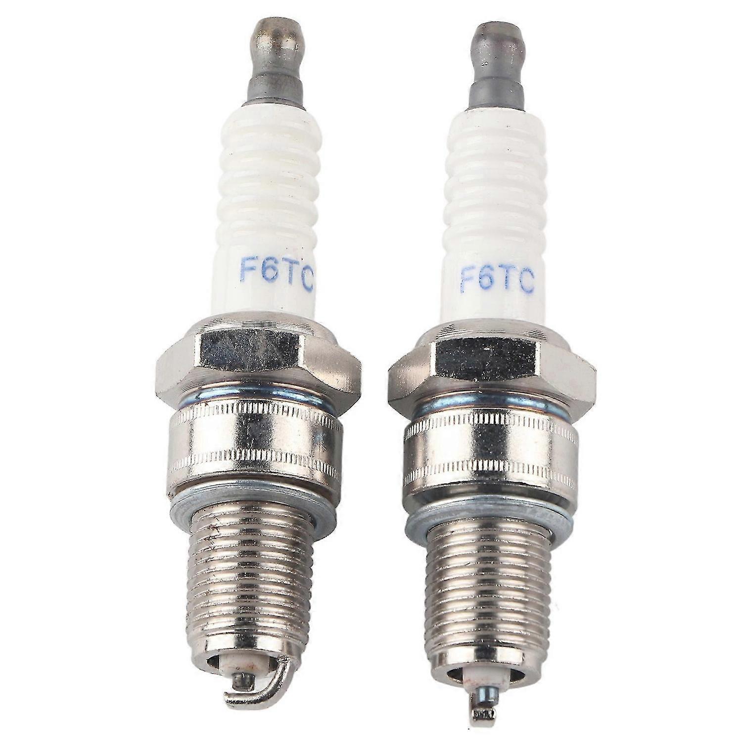 2PCS αντικατάσταση F6RTC βουλωμάτων σπινθήρων για τη μηχανή φανών MTD 95110292 75110292 131039 χλοοκοπτικό χλοοτάπητα
