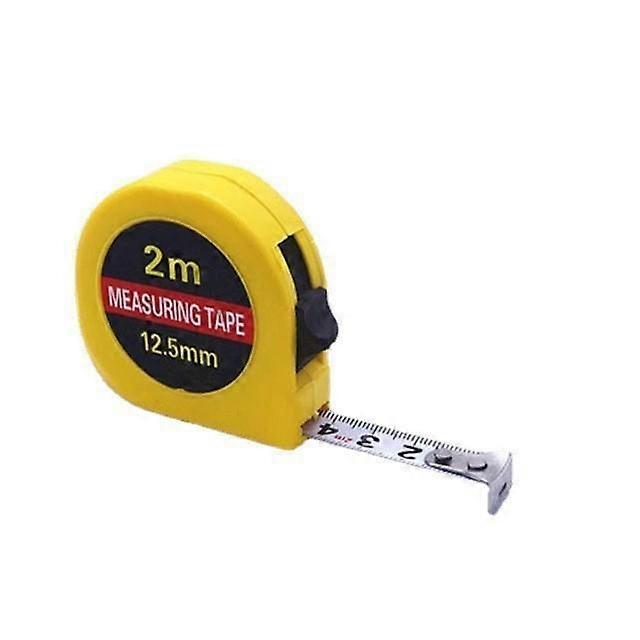 Easy Retractable Ruler Tape Measure Mini Portable Pull Ruler Keychain
