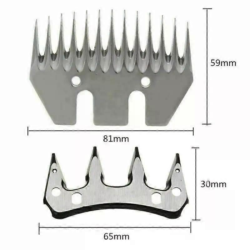 13+4 Zhne Schermesser Ersatzmesser Schafschermaschine Schermaschine Scherkopf;
