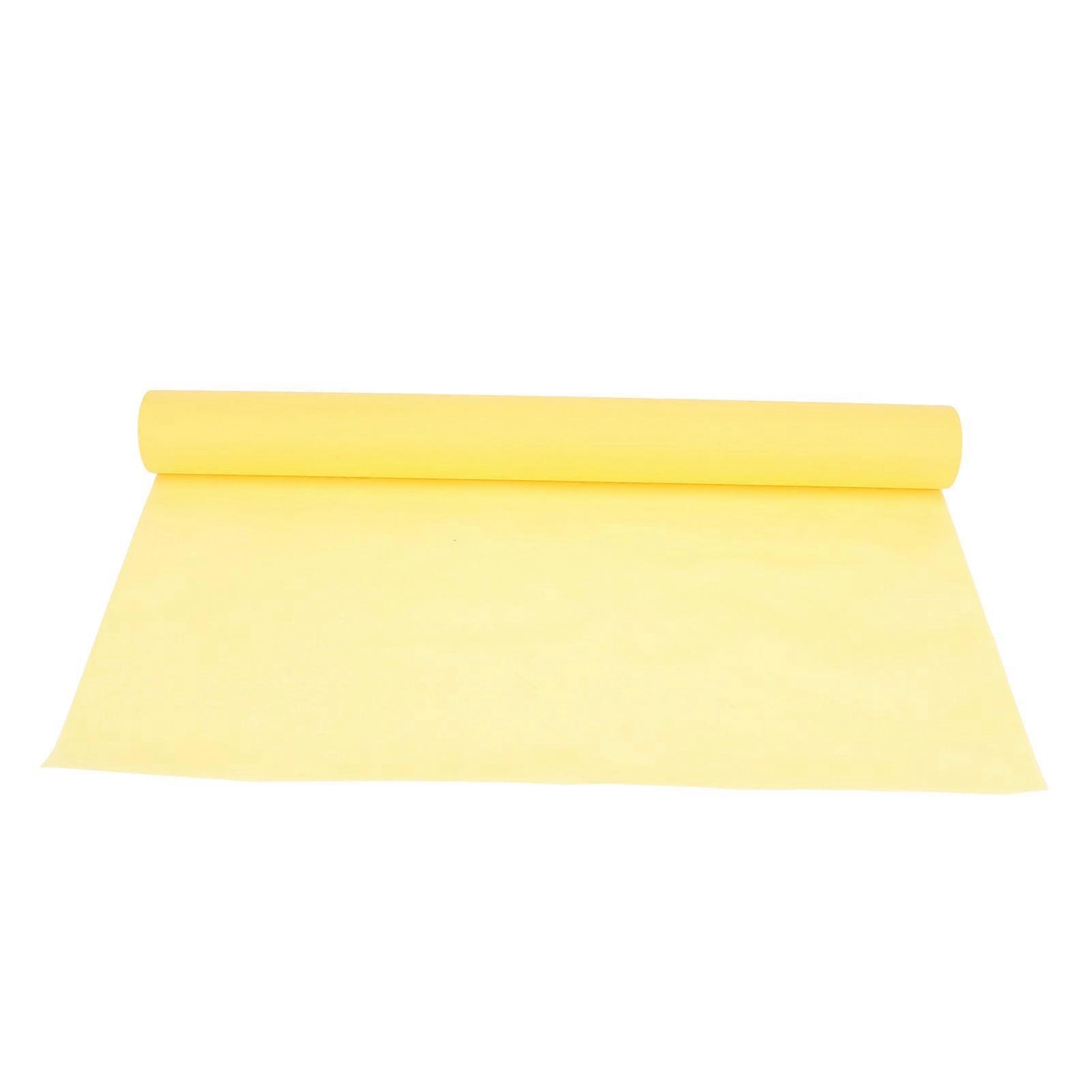 Tracing Paper Roll 18in Wide Cuttable Sewing Pattern Paper for Garment Making Scrapbooking Photo Overlay Canary Yellow 46m / 150.92ft