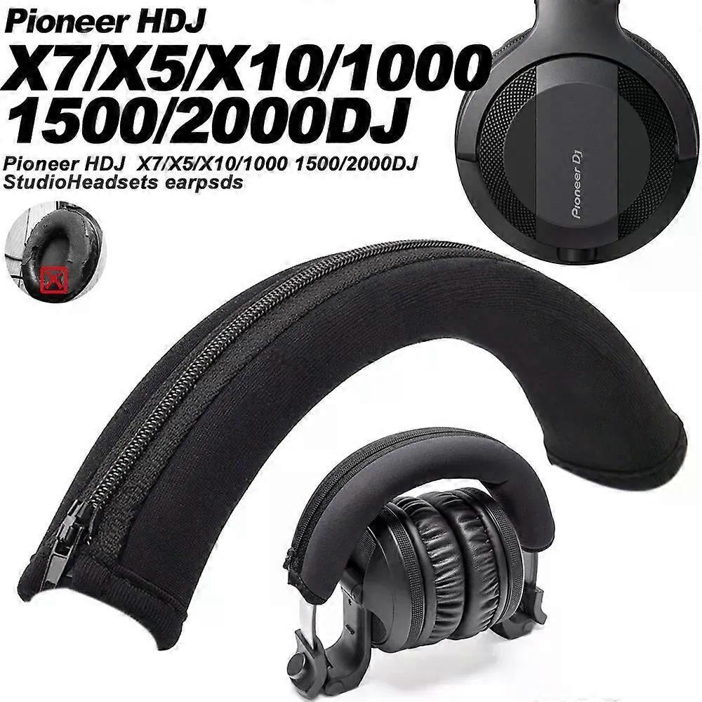 FSW Earphone pads For Pioneer HDJ X7/X5/X10/1000/1500/2000DJ replacement Earpads Mesh cloth Memory Covers Sponge Soft Protein