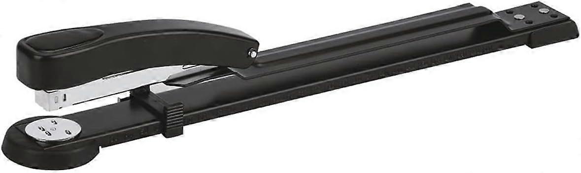 Long Handle Stapler/Staple Up Black/Metal/Long Handle Long Handle Stapler Ideal for Brochures/Office Stapler Stapler