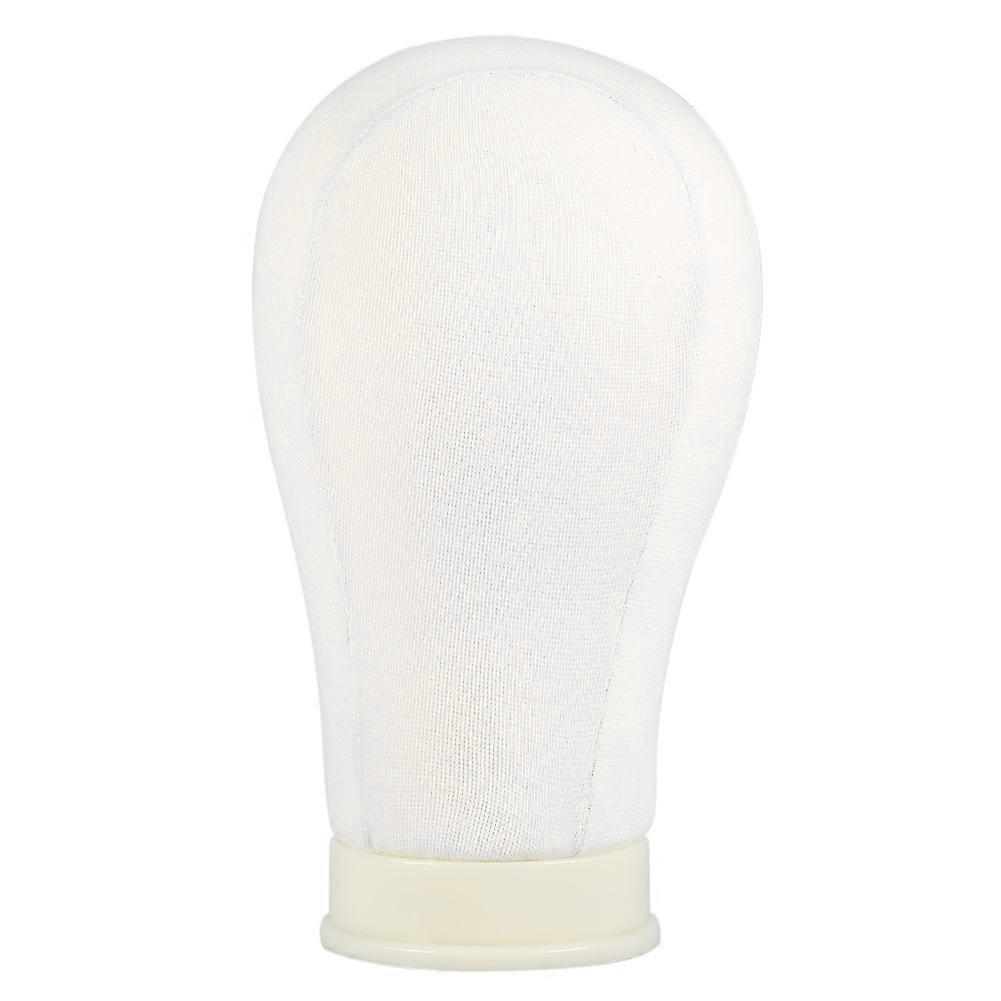 New White Wigs Display Mannequin Head Wig Displaying Making Styling Model Tool(23inch)