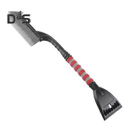 Car Snow Brush Ice Scraper Detachable Long Handle Sponge Grip High Density Bristles Auto Windshield Snow Removal Broom Ice Shovel Tool