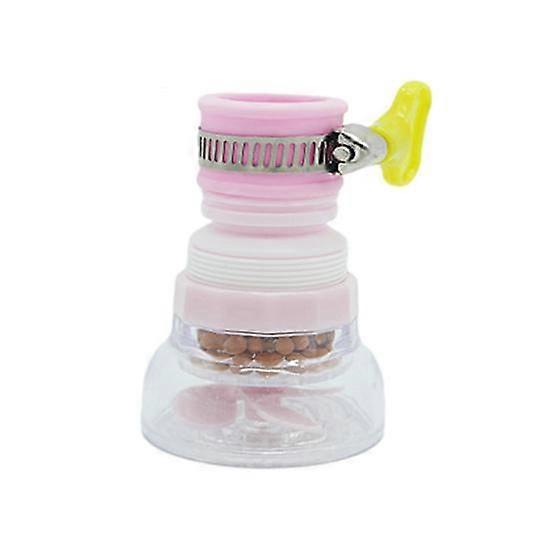 Water Tap Extender 360 Degree Rotatable Food Grade Plastic Faucet Filter Spray Head Extender Replacement Part Kitchen Supplies