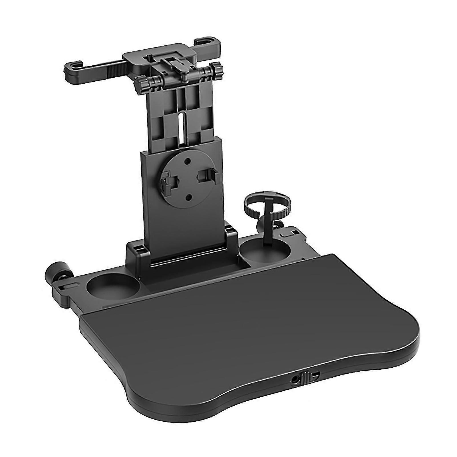A08 Car Travel Table Board Multifunctional Height Adjustable Universal Headrest Mount Seat Back Tray for Computer
