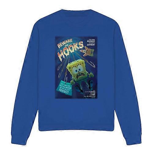 SpongeBob SquarePants Unisex Adult Beware The Hooks Sweatshirt