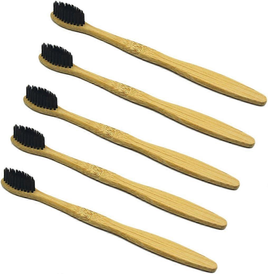 Bamboo Toothbrush Set, Eco-Friendly