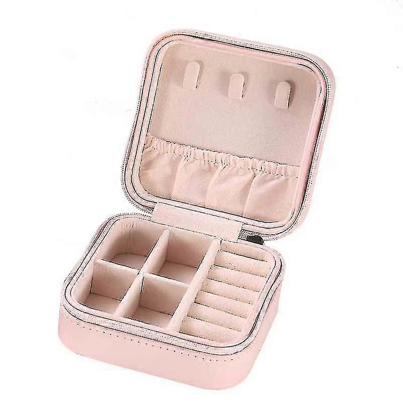 Multifunctional Portable Jewelry Box Earring Ring Storage Box