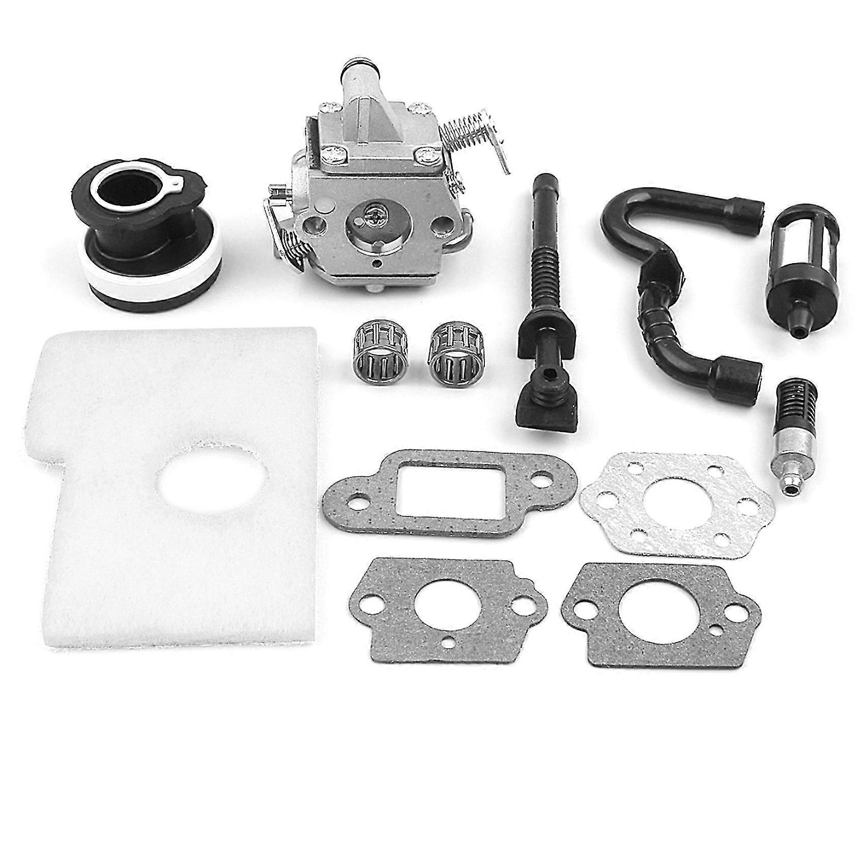 STIHL MS170 MS180 017 018 Chainsaw Carburetor Gasket Fuel Hose Repair Kit