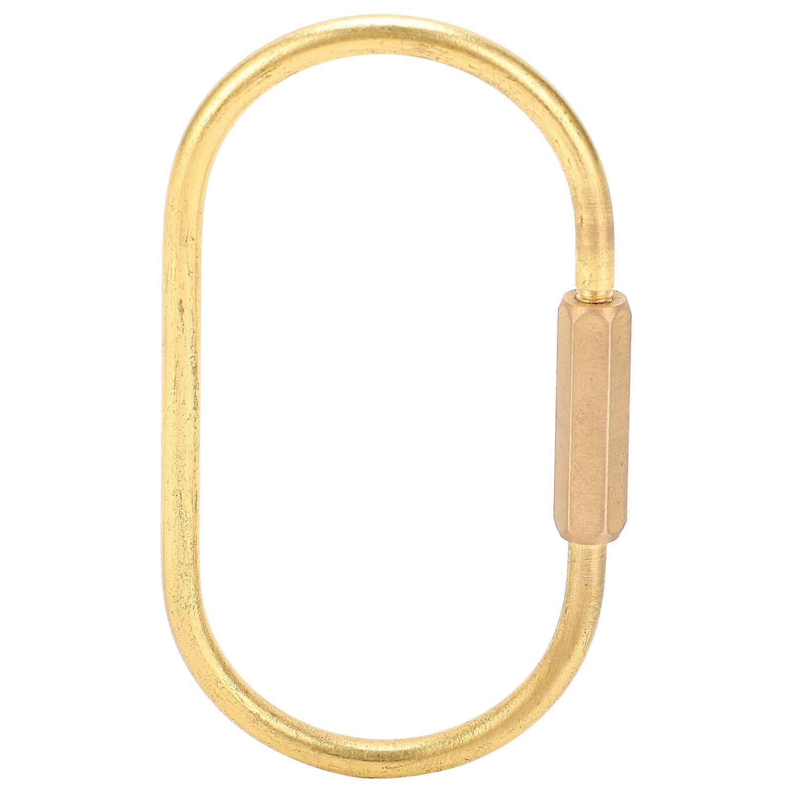 Screw Lock Rings, High-Grade Brass Material Key Organizer With Practical Design For Daily Use