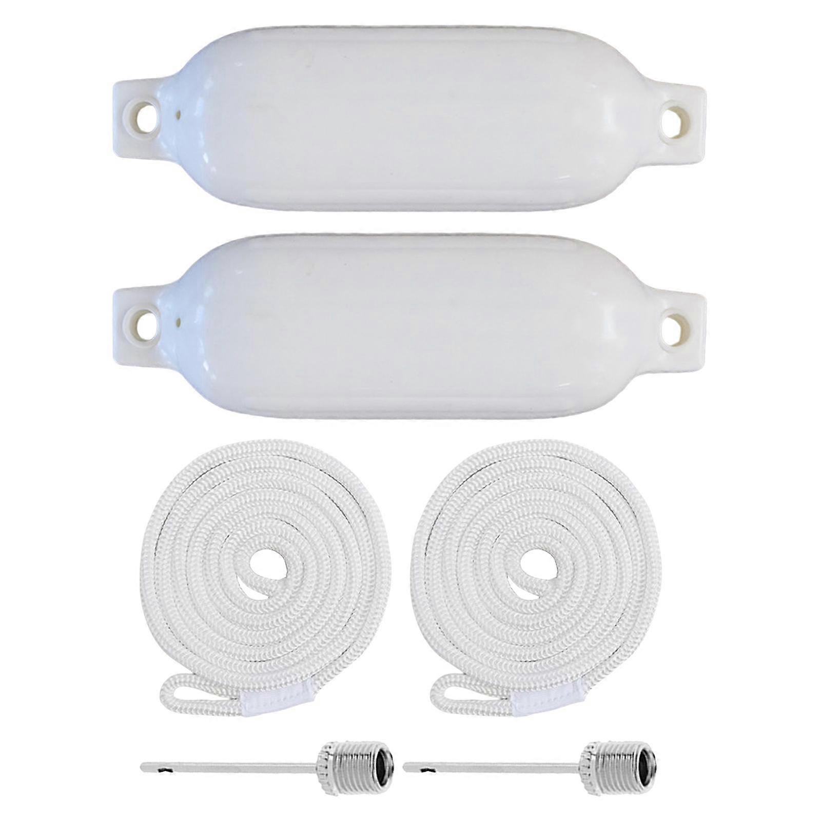 2 Pieces Marine Boat Anti Collision Thickened with Inflatable Tool Dock Edge