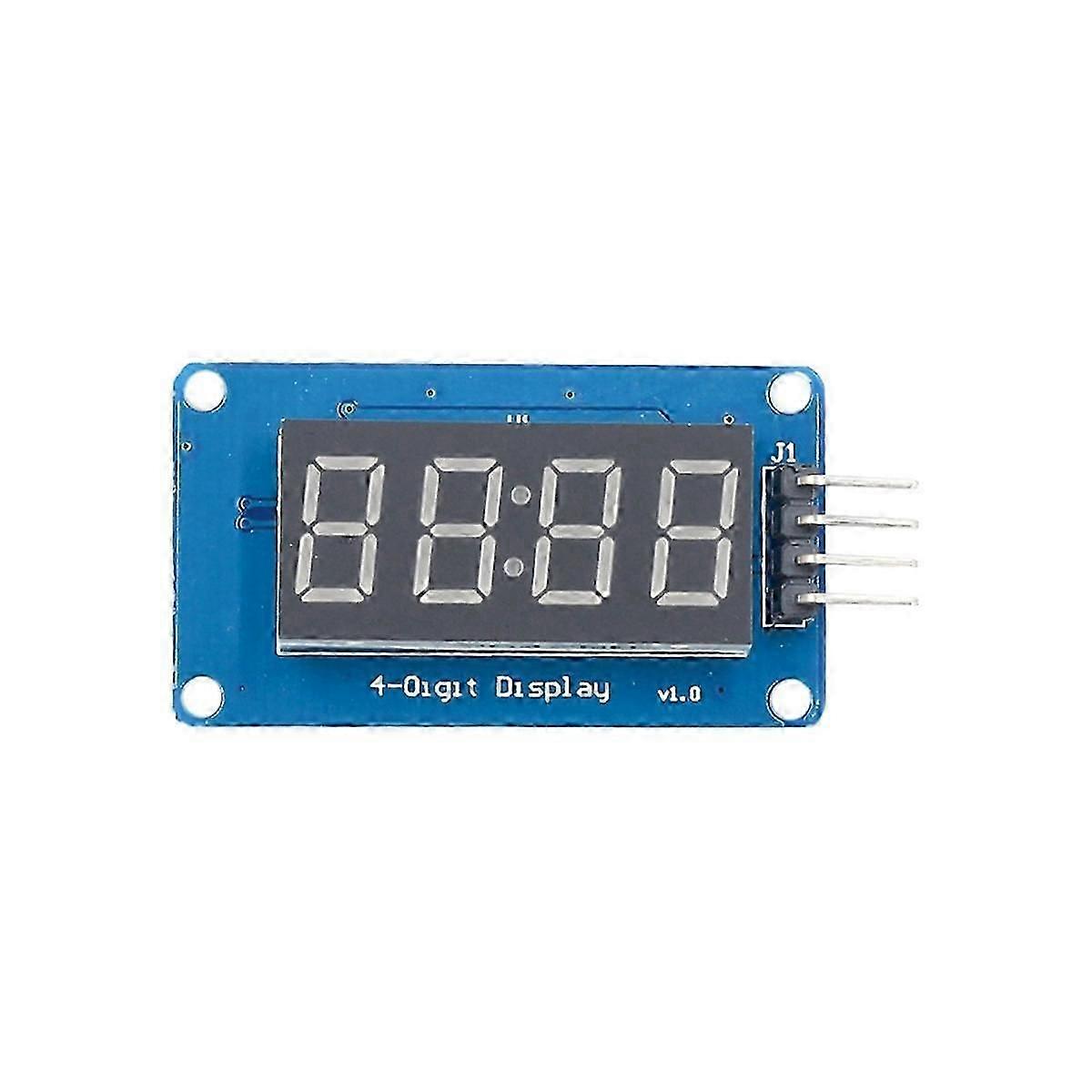 TM1637 4-Bits LED Display Module for , 0.36 Inch 7-Segment Red Anode Clock Tube & 4 Serial Driver Board