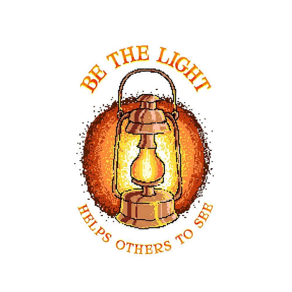Iron-on patch Be the Light