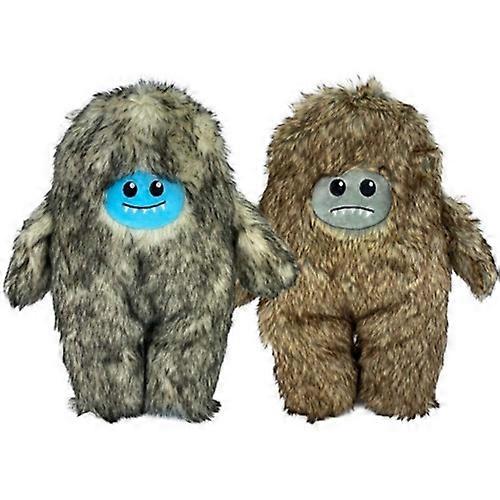 Multipet Yeti Betty 毛绒狗玩具,10 英寸,米色