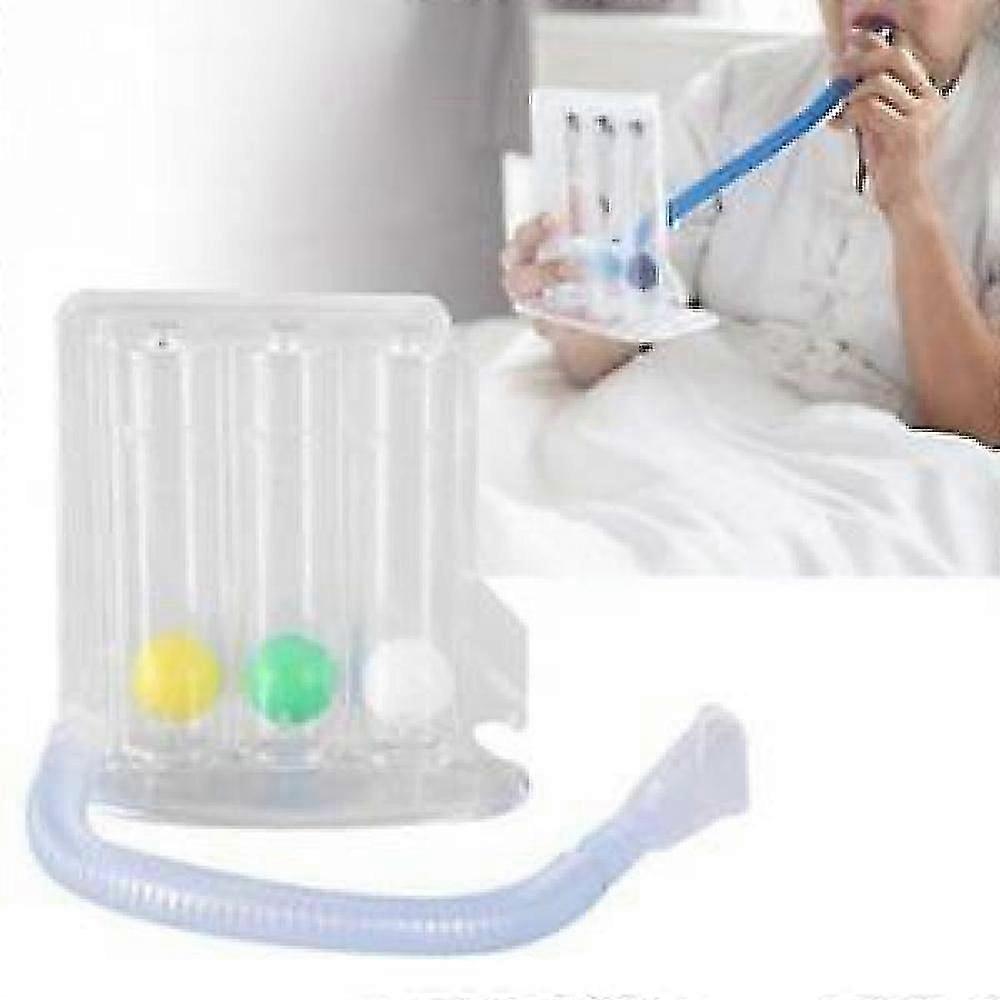 Deep Breathing Exerciser Washable & Hygienic Breath Measurement System Lung Exerciser With Handle PYI