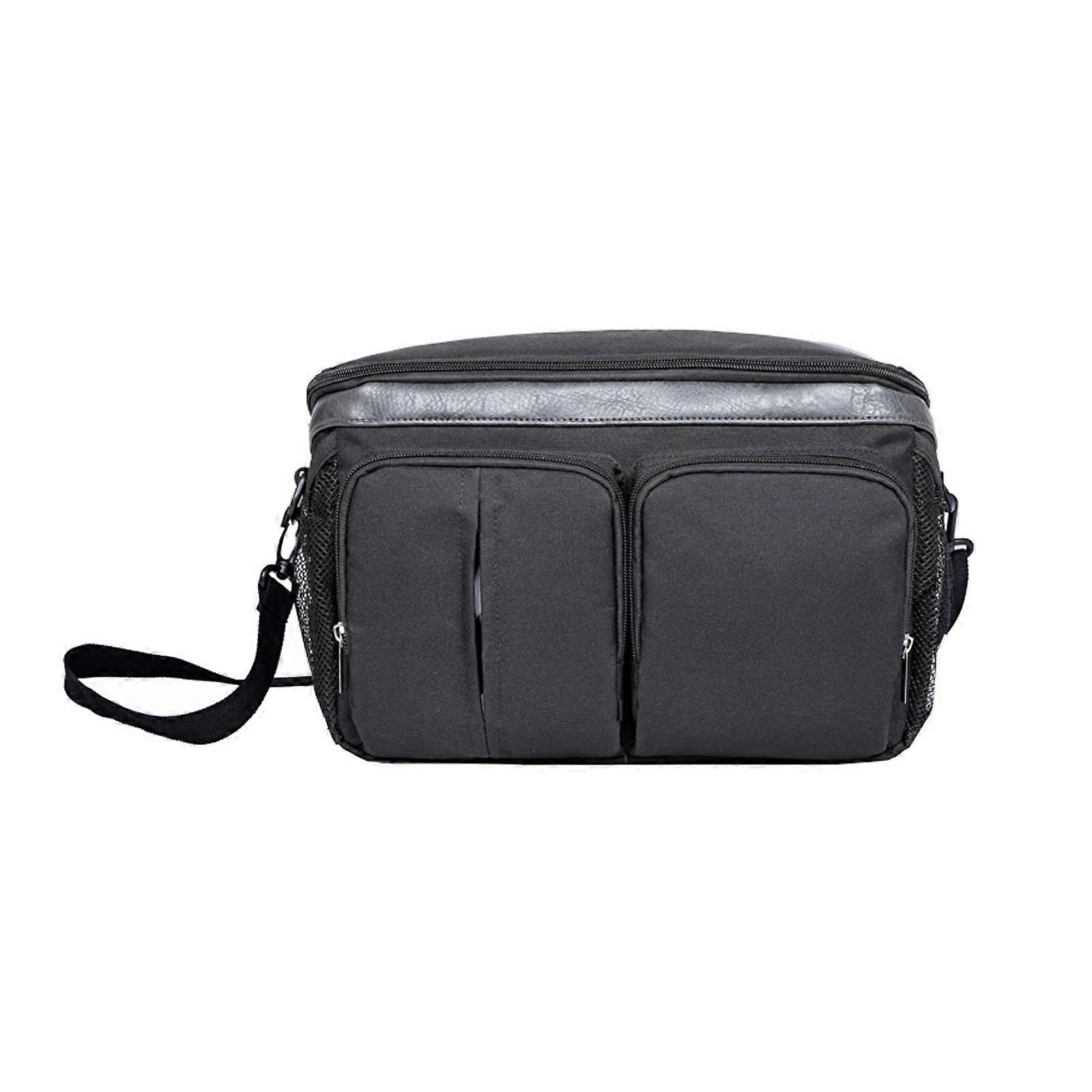 Baby Stroller Diaper Bag Large Capacity Multi Pockets Zipper Closure Mommy Storage Bag with Strap