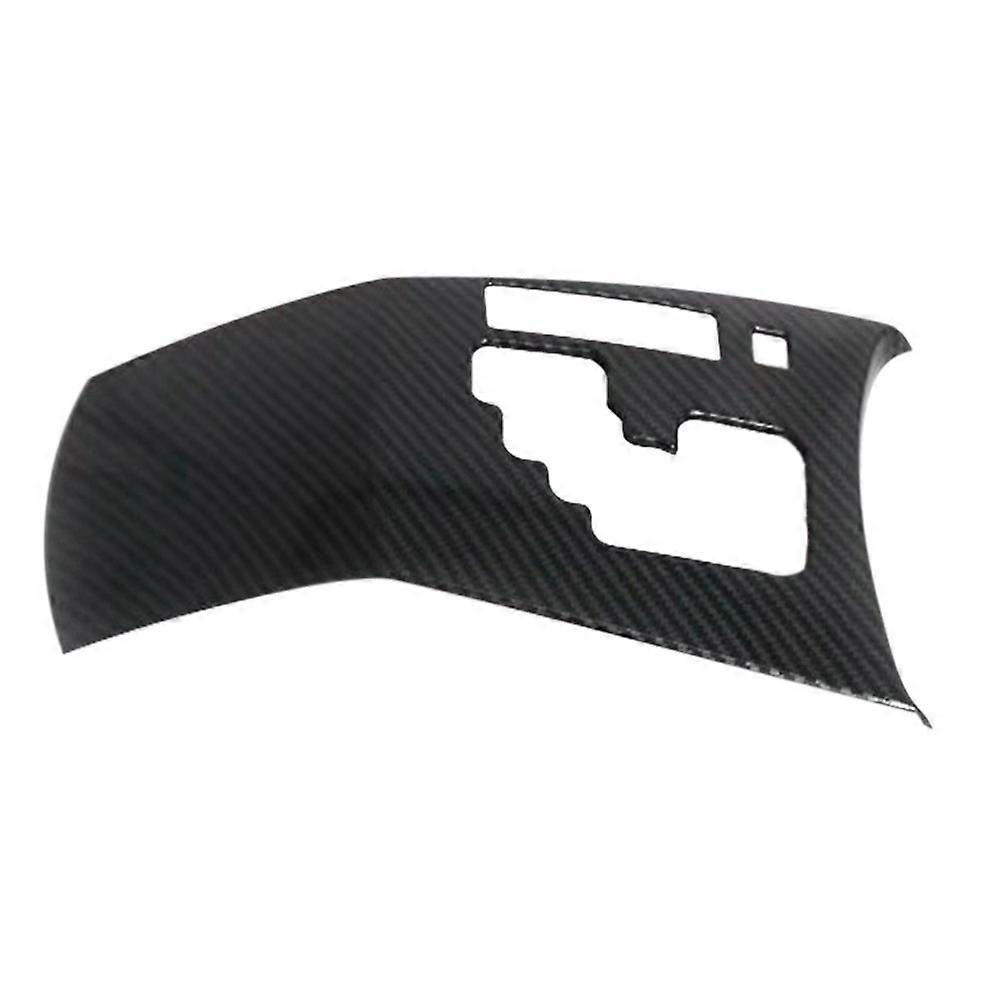Car Carbon Fiber Central Gear Shift Panel for VIOS 2016-2021