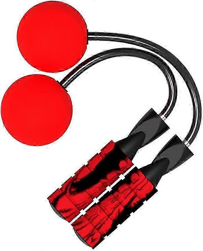 حبل نط اللياقة البدنية للبالغين, رياضة, تمرين بدون حبال للنساء والرجال والأطفال, أحمر