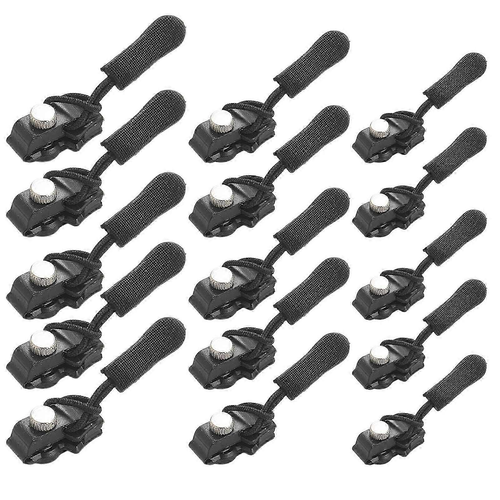 3 أحجام بدون خياطة سستة إصلاح كيت - سحاب بديل عالمي يسحب المنزلق ، سهل التركيب السريع للسترات والحقائب والأمتعة