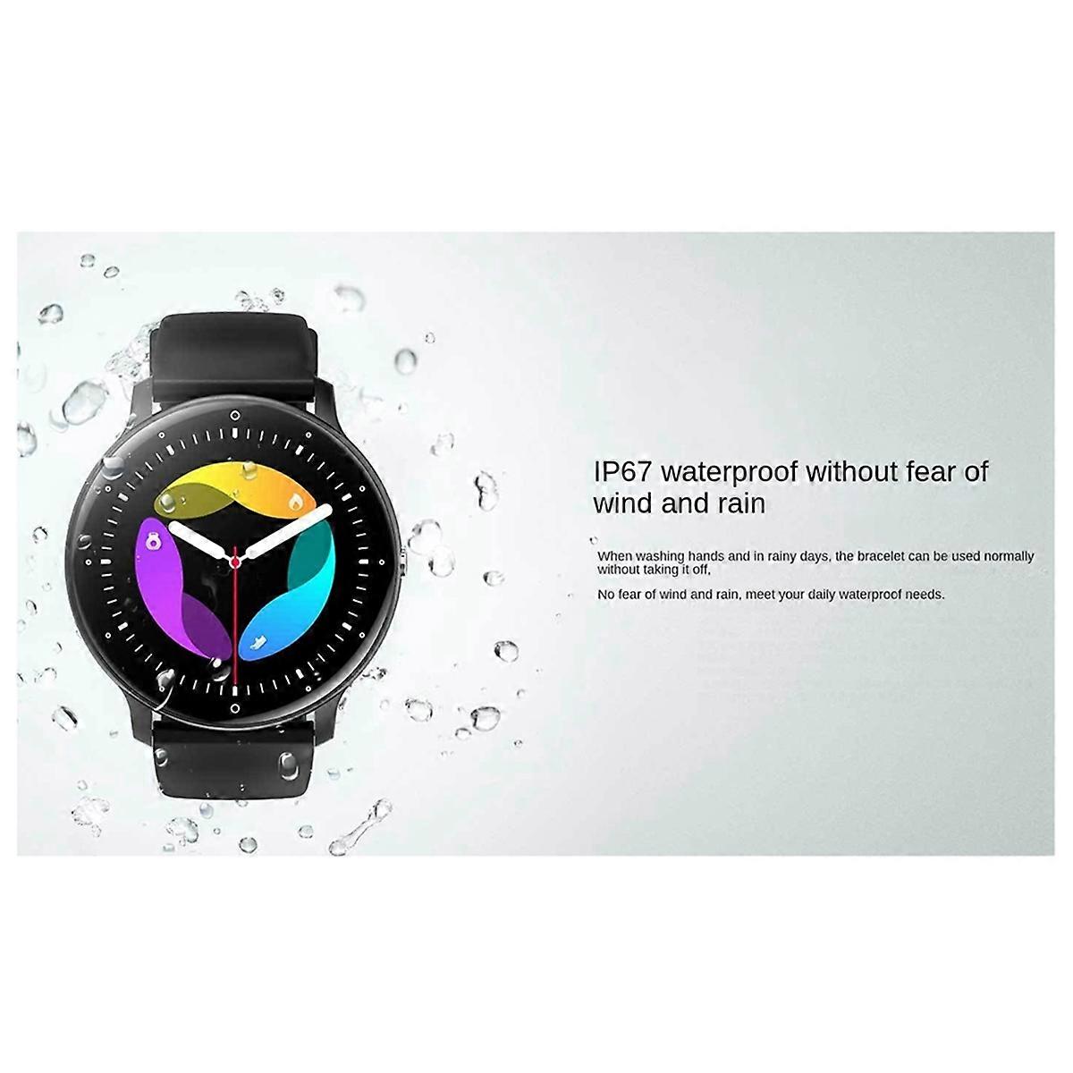 ZL02C Pro Smart WatchHeart Rate Sport Measurement Watch Creamy-White