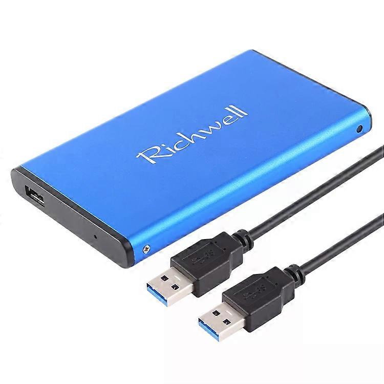 320GB Mobile Hard Disk Drive-USB 3.0,2.5" SATA,Blue-Richwell Blue