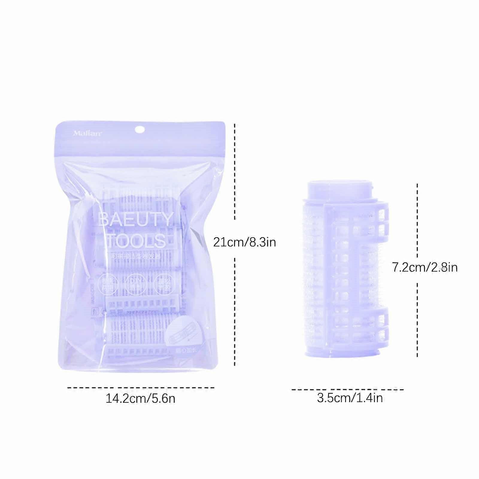 Large Curler Easy To Shape Self Adhesive Hair Curler With Button PU5350