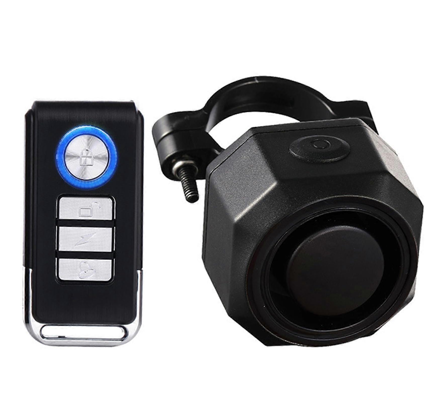 Cycling Alarm Rechargeable Wireless Vibration Sensor 110dB for Bicycle Motorcycle Scooter Car Trailer