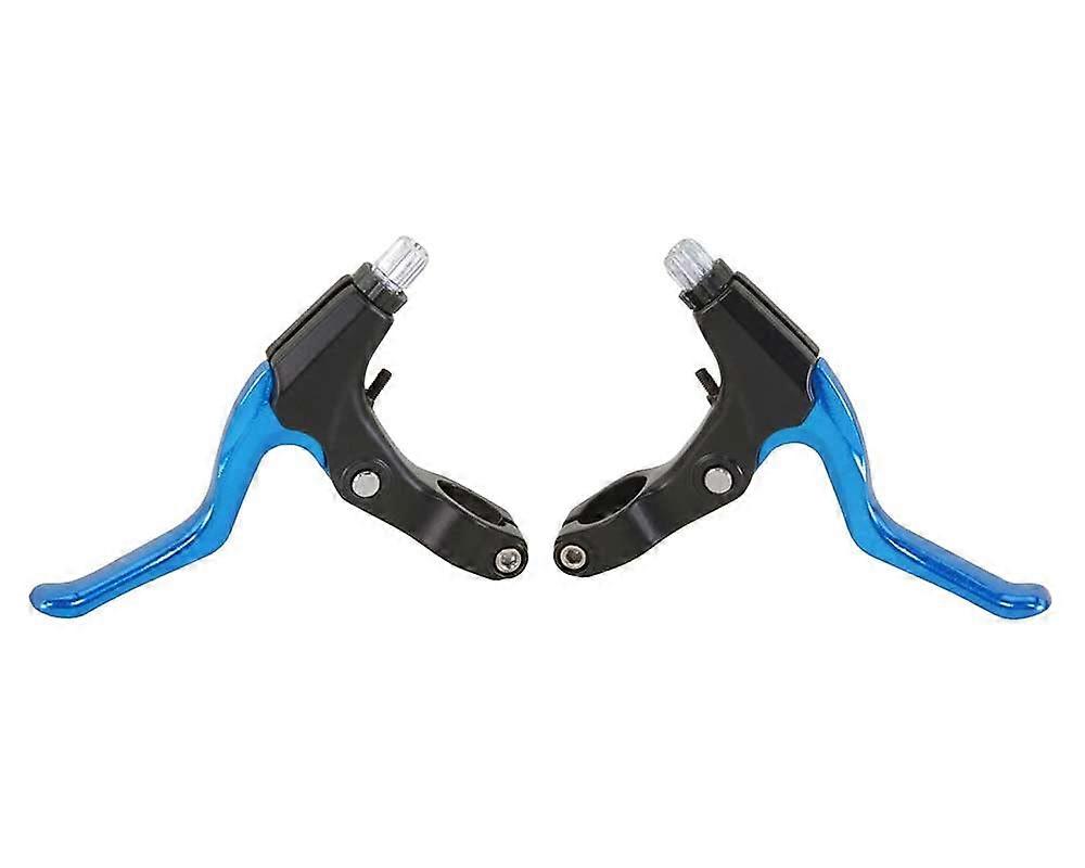 Bike Cantilever Alloy Brake Lever Set 228-AD, Blue Color, Durable Material, Compatible with Standard Bicycle Models