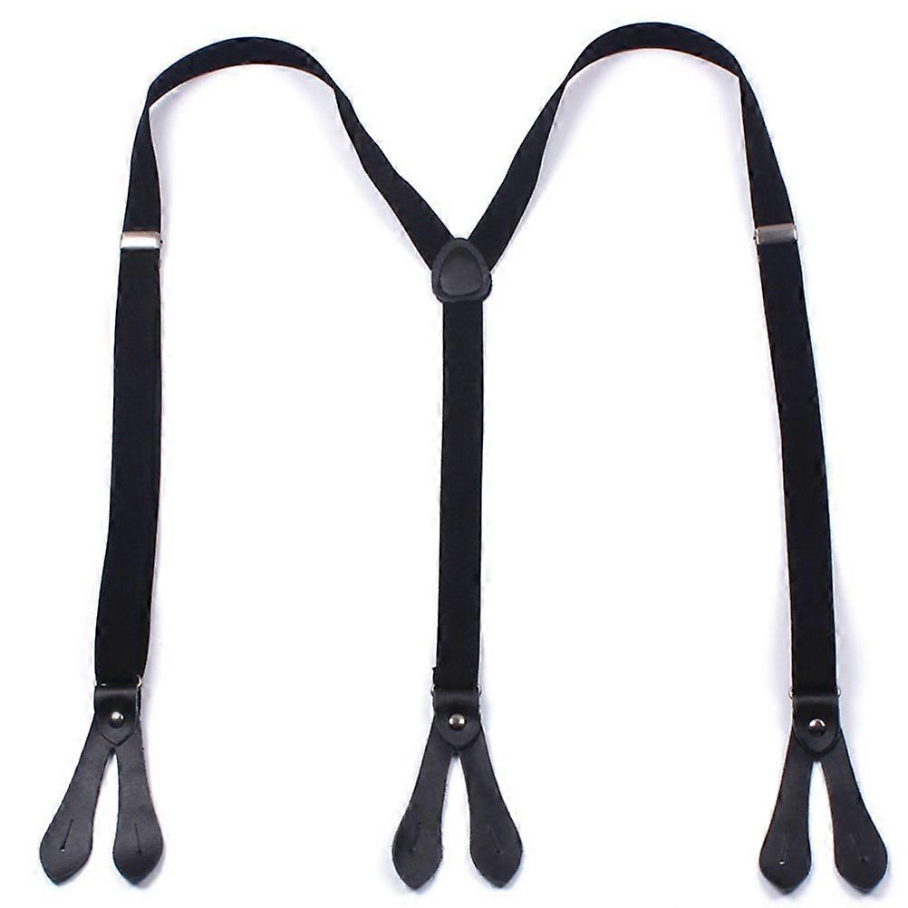 Bretelle elastiche regolabili con bottoni Cinghie a forma di Y di lunghezza regolabile