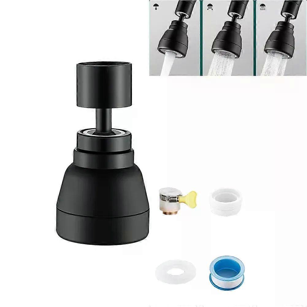 1pc 360 Rotating Faucet Extender 3 Modes Water Saver Nozzle Three Adjustable Modes Kitchen Faucet Extension Accessories