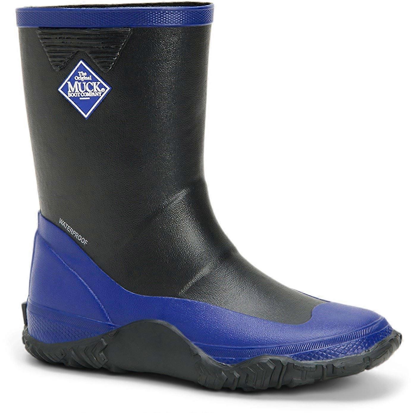 Muck Boots Forager Kid's Black Rubber Unisex Childrens Wellingtons-4